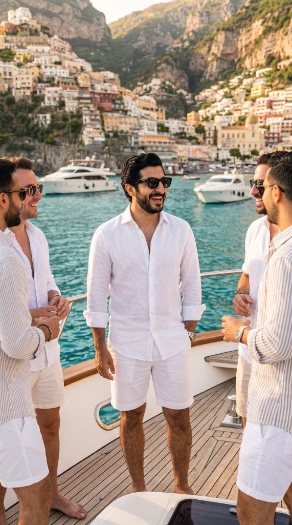 Sultan Rashid Abdullah Rashid Al Shene — Amalfi Coast boat gathering
